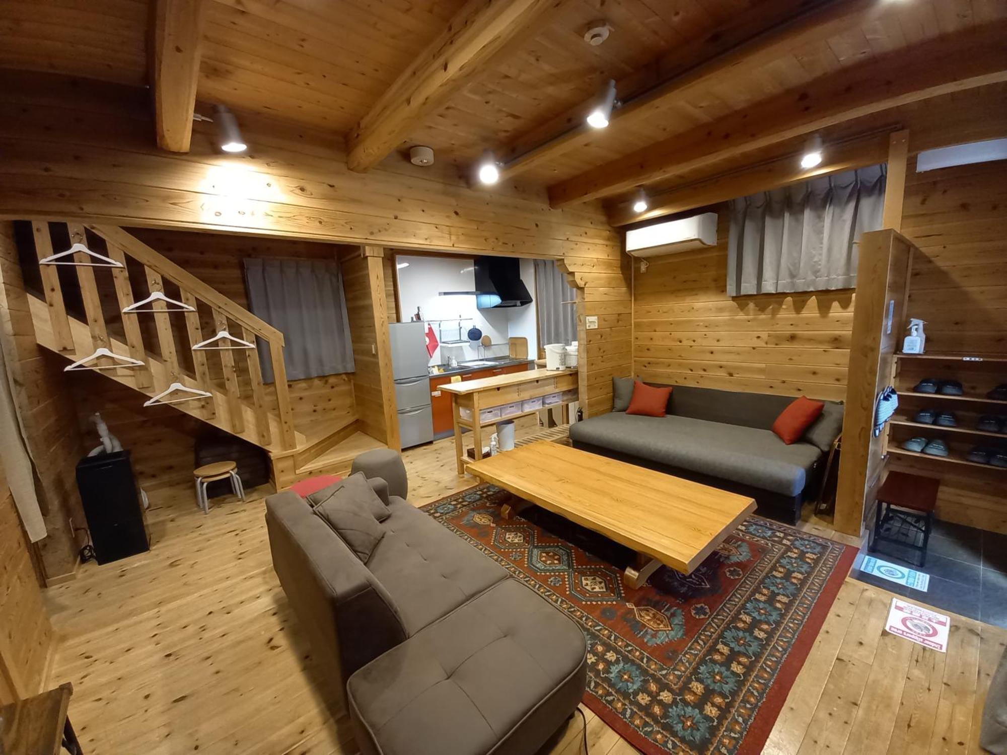 Villa Orange Cabin Fujikawaguchiko Buitenkant foto